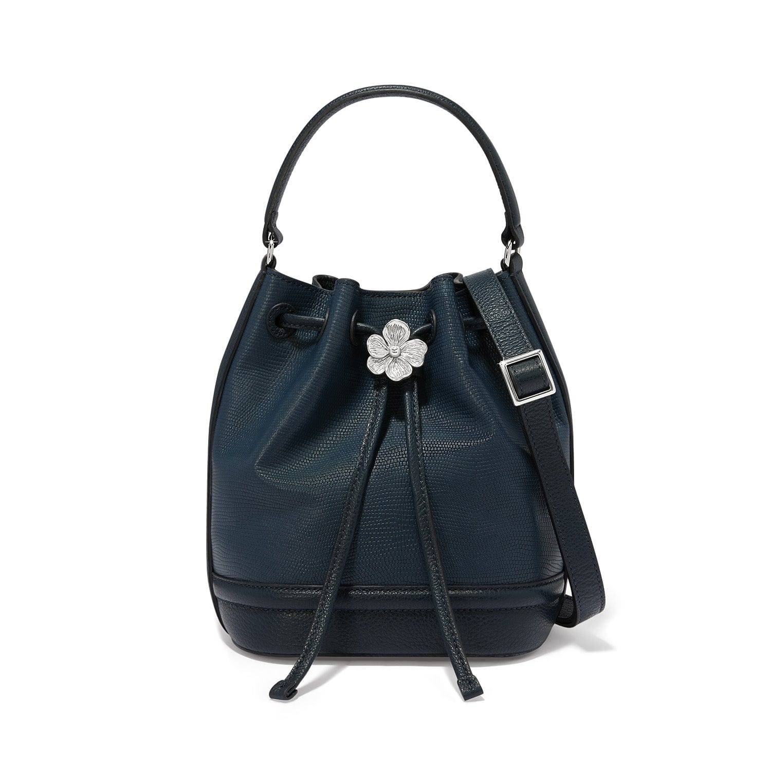 Brighton Black Pebble store Leather Bucket Bag