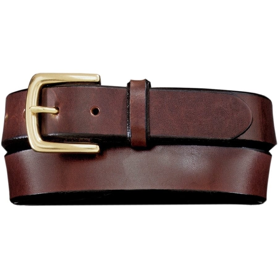 Buy Vintage Brighton Belt Brown Leather Medium Embossed Leather