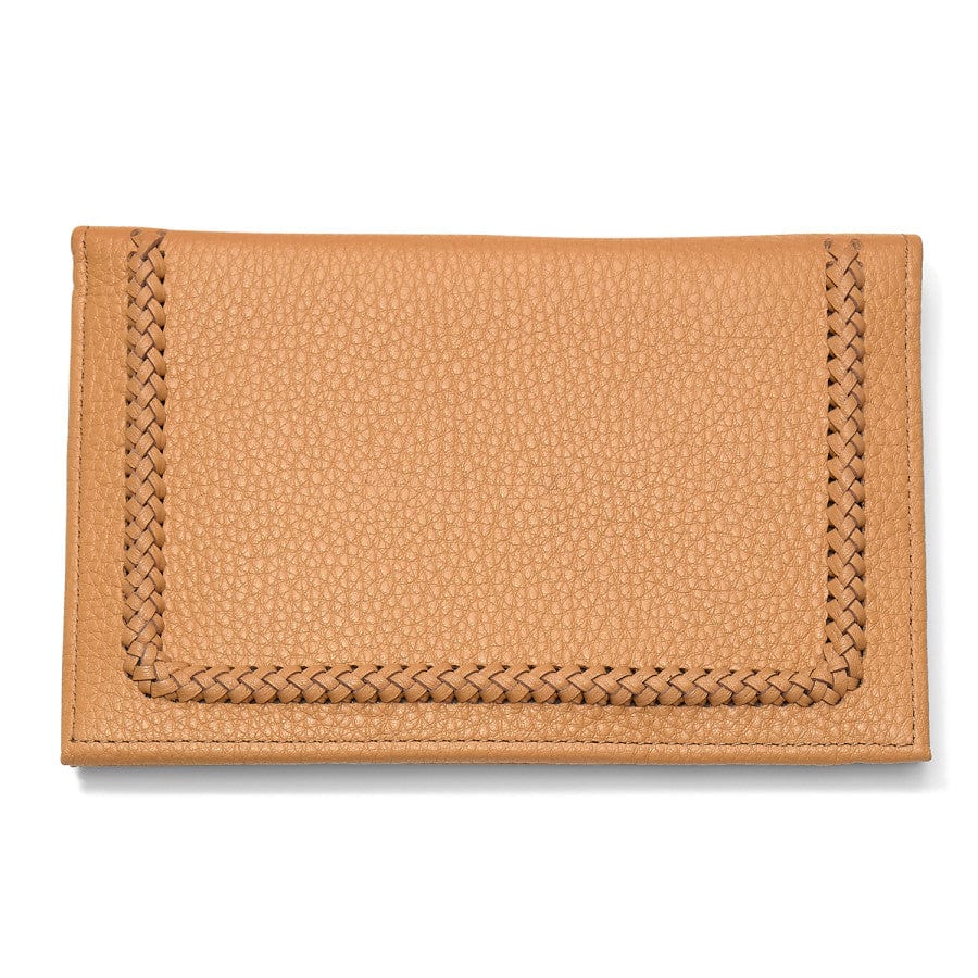 Nova Leather Credit and Travel Card Holder, Brown - The Leather Store