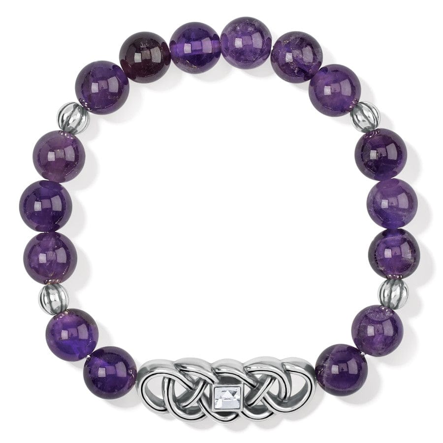 Amethyst deals stretch bracelet