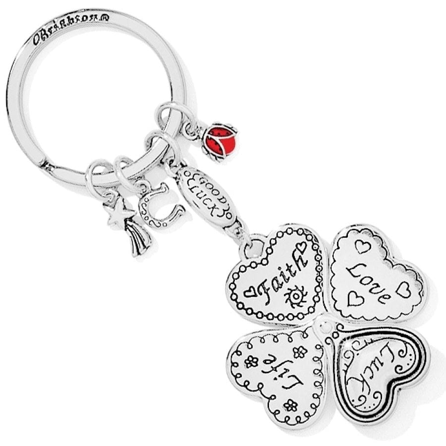 Leather Heart Keychain Red Bag Charm Key Fob Car Accessories for