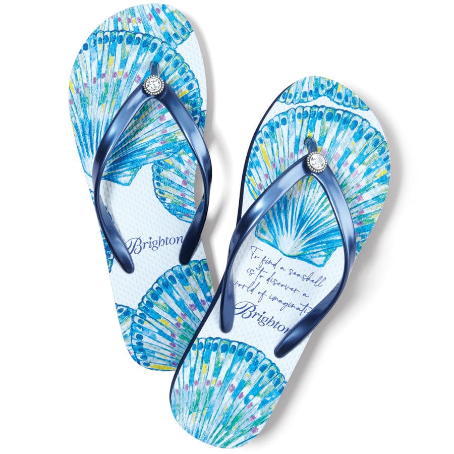 Havaianas Men's Hype Flip Flop Sandals - Day Surf, White/navy Blue