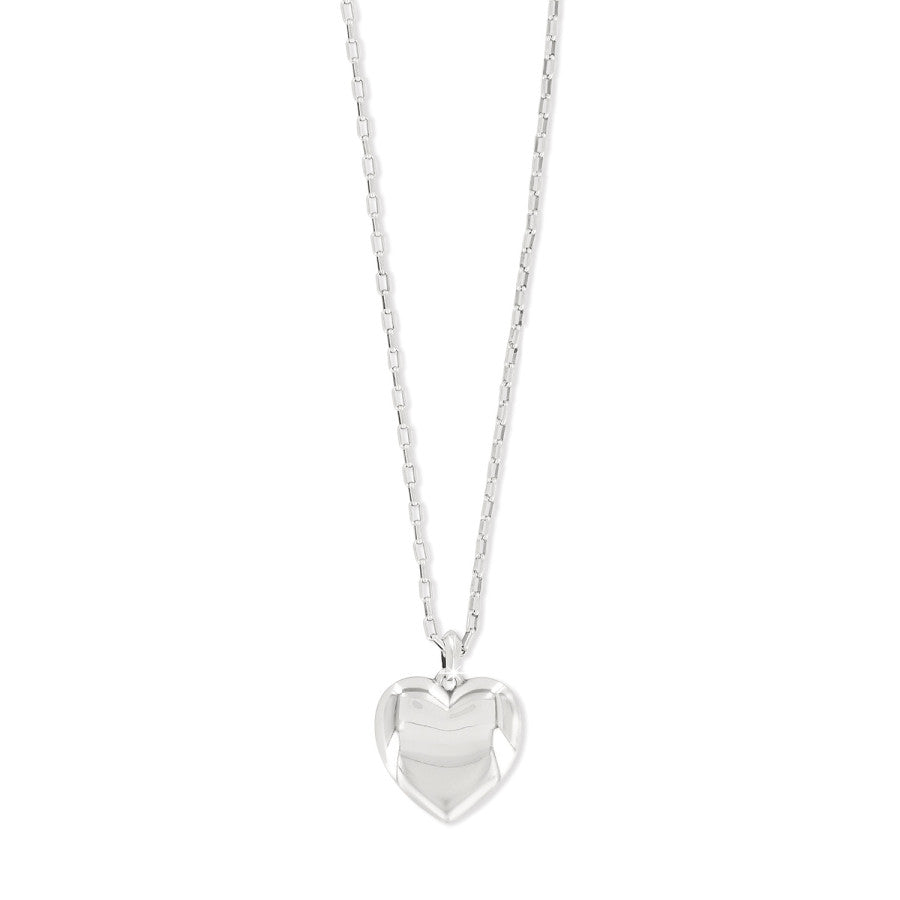 Adela Heart Mini Necklace silver-blue 11