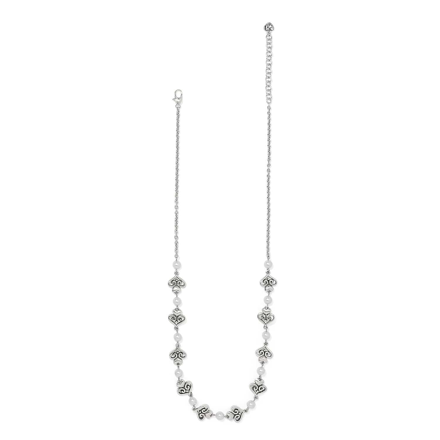 Alcazar Amor Pearl Necklace silver-pearl 2