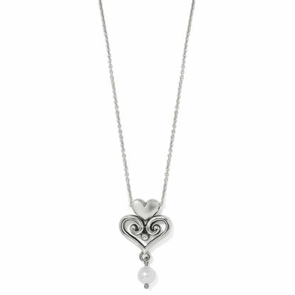 Alcazar Amor Pearl Pendant Necklace