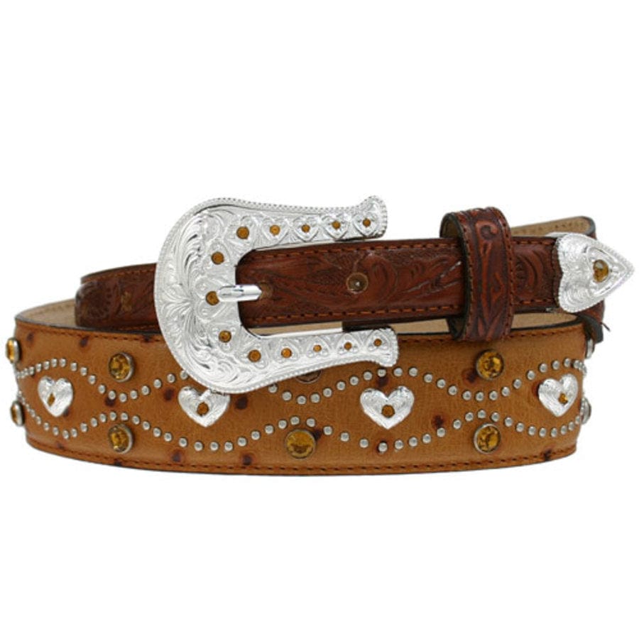 Amarillo Heart Taper Belt peanut 1