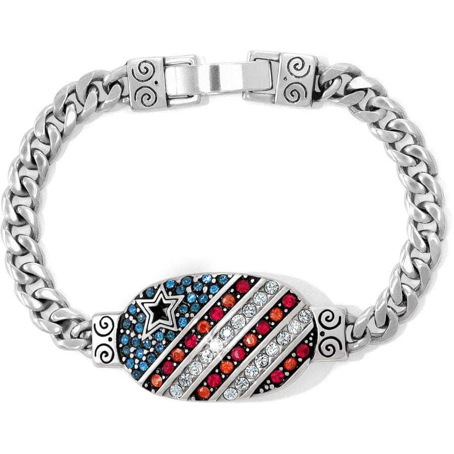 Americana ID Bracelet silver-multi 1