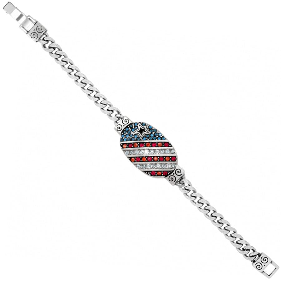 Americana ID Bracelet silver-multi 2