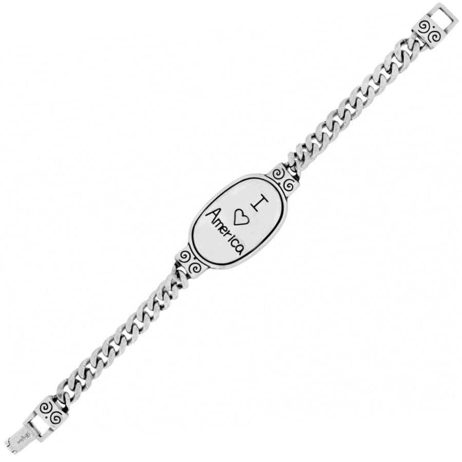 Americana ID Bracelet silver-multi 3