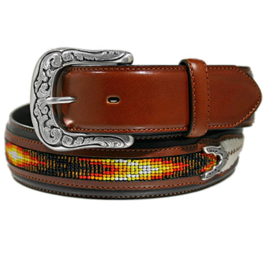 Apache Beaded Arrow Belt black 1