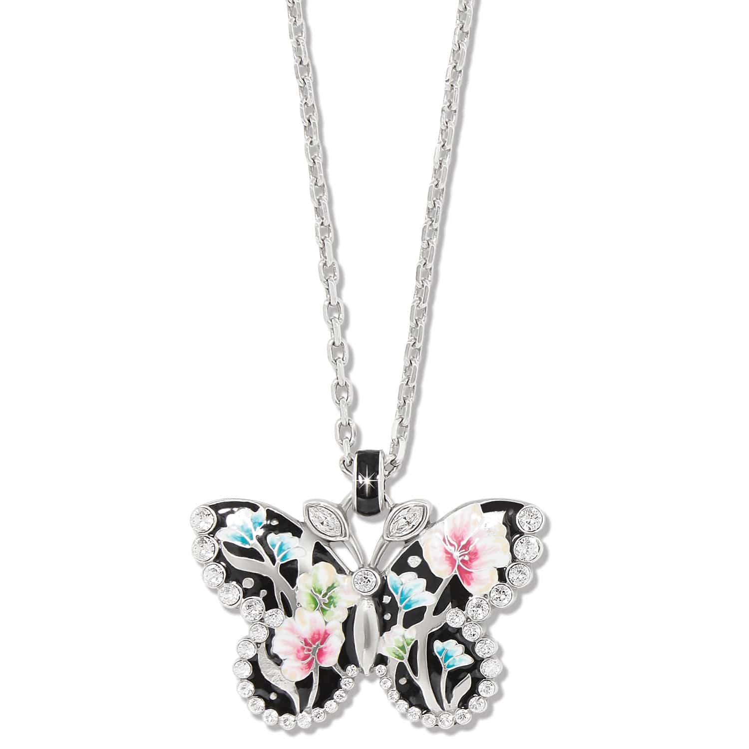 Botanique Butterfly Necklace silver-multi 1