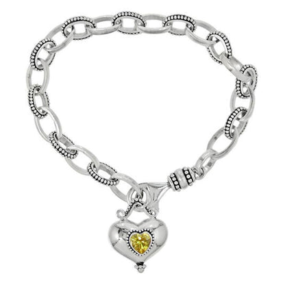 Buddha Gold Heart Bracelet