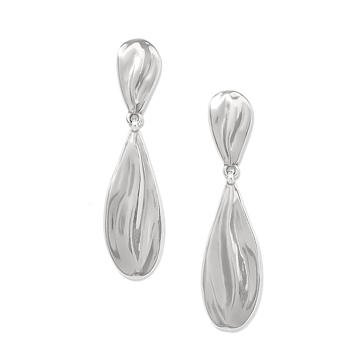 Cascade Drop Post Drop Earrings silver 1