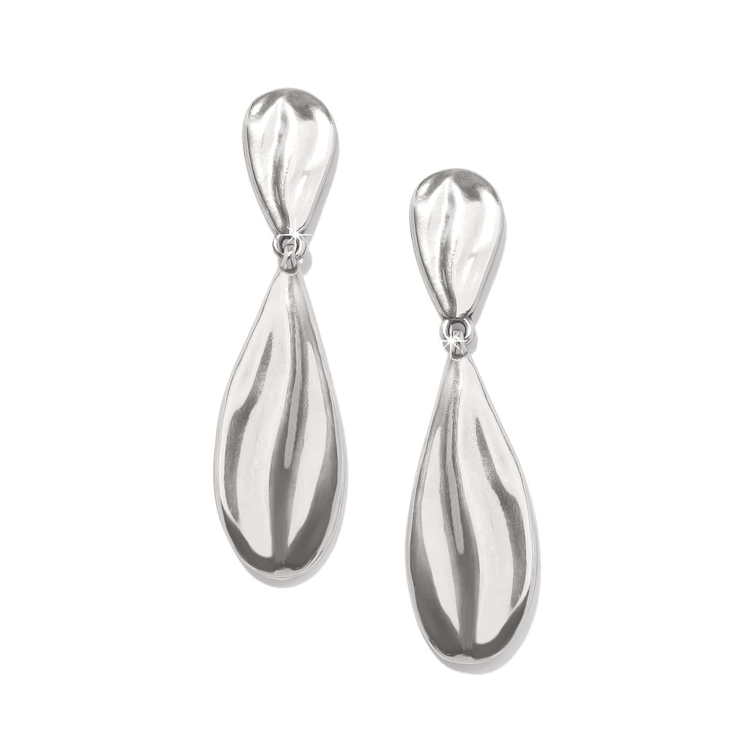 Cascade Drop Post Drop Earrings silver 2