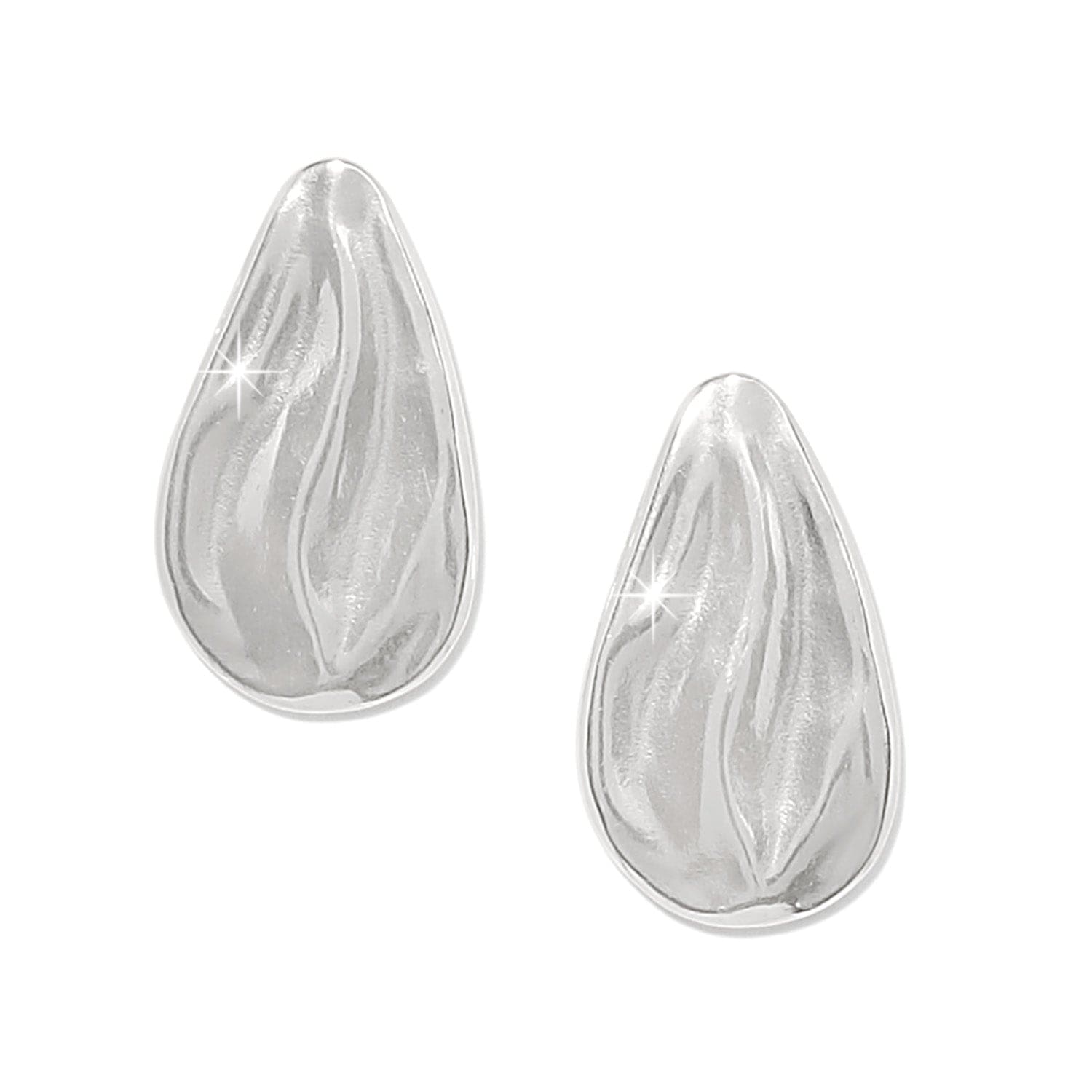 Cascade Drop Post Earrings silver 1