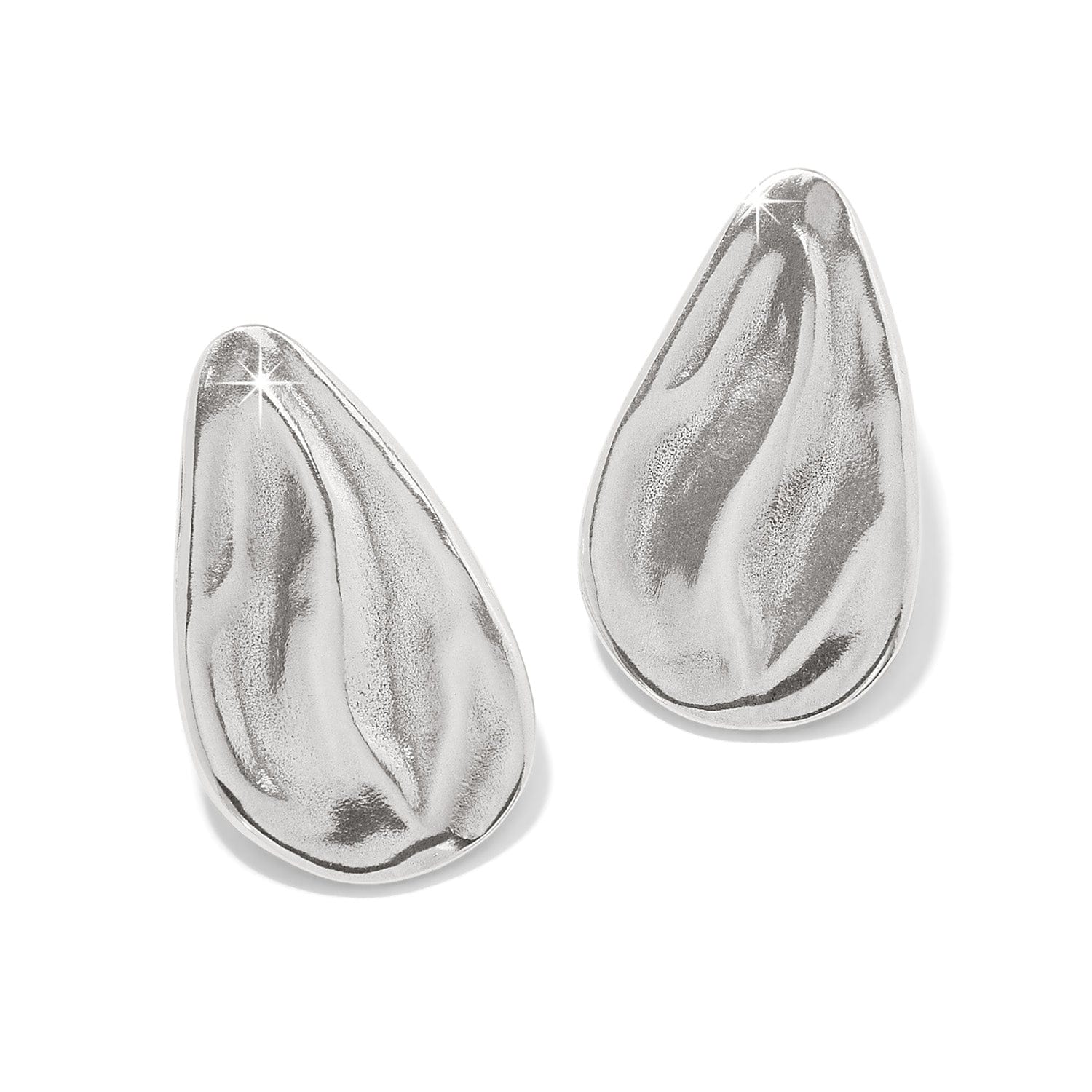 Cascade Drop Post Earrings silver 2