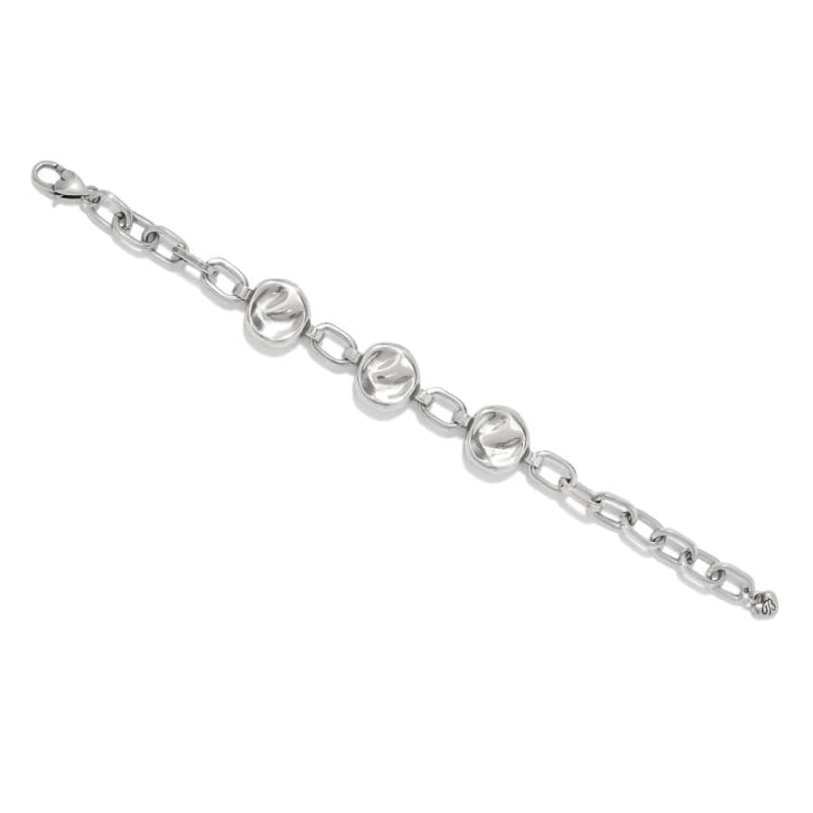 Cascade Round Bracelet silver-gold 2