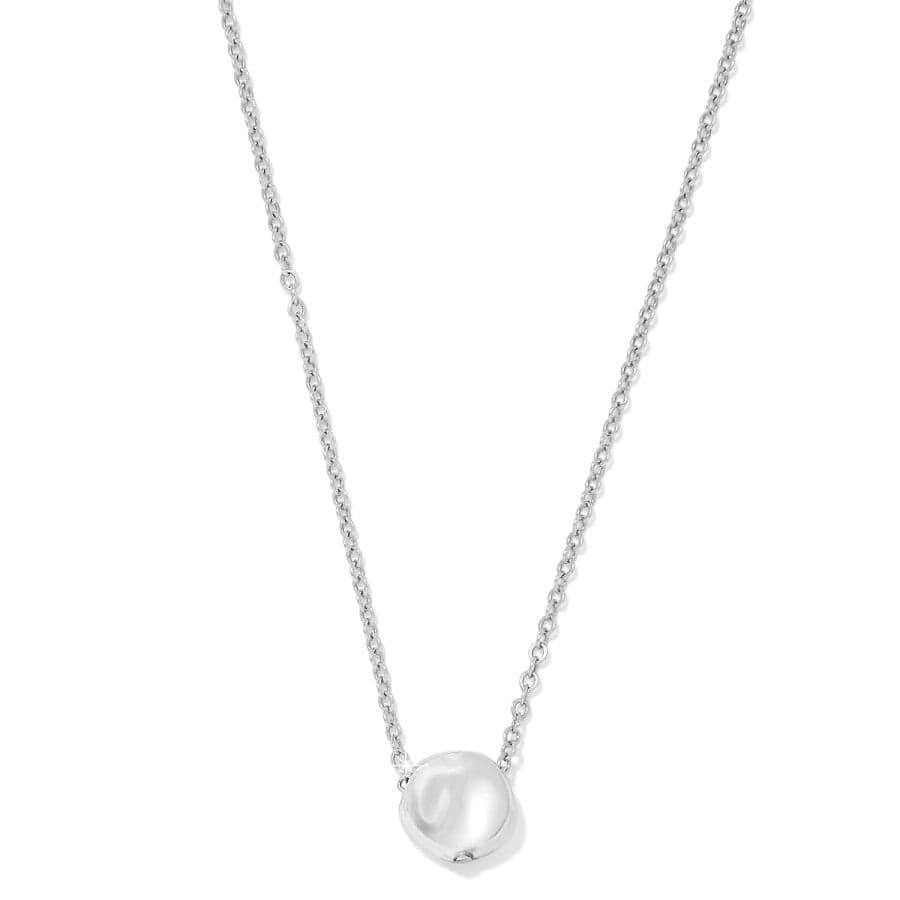 Cascade Round Petite Necklace silver-gold 2