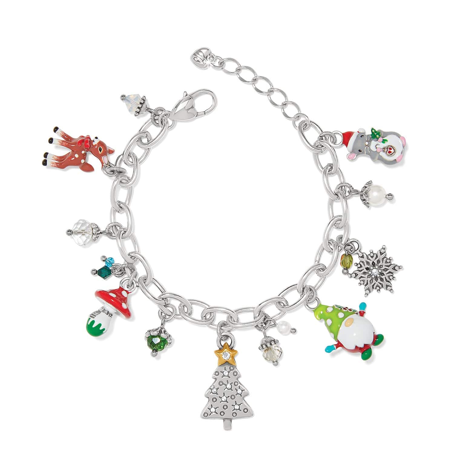 Christmas Forest Charm Bracelet silver-multi 1