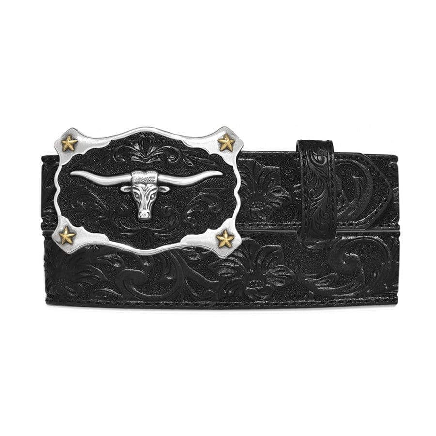 Classic Longhorn Belt black 1