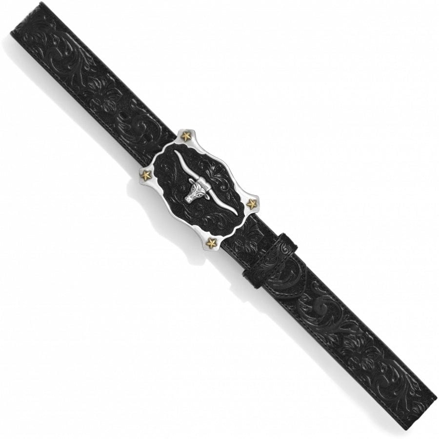 Classic Longhorn Belt black 3