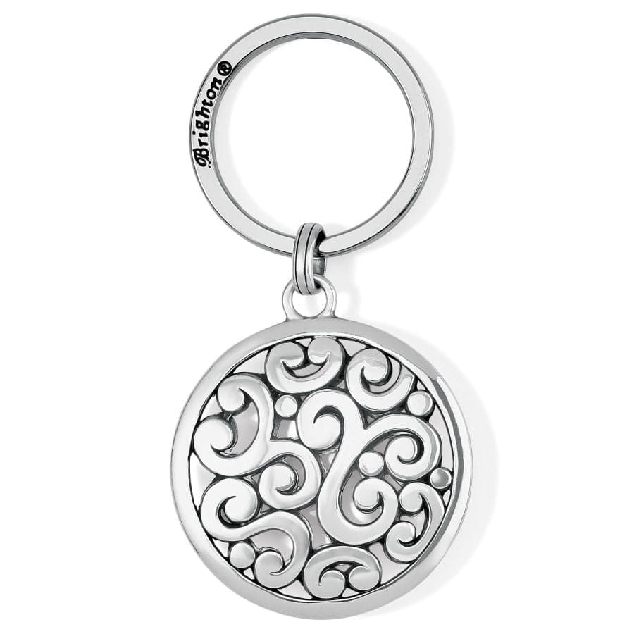 Contempo Medallion Key Fob silver 2