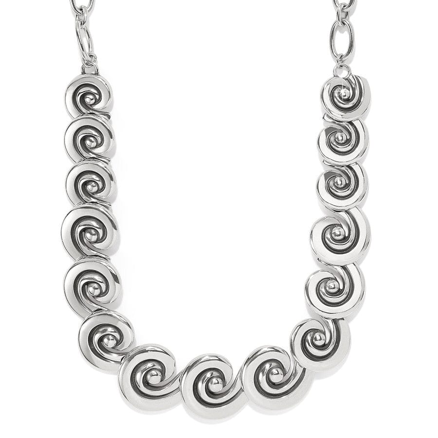 Contempo Moda Swirl Necklace silver 1