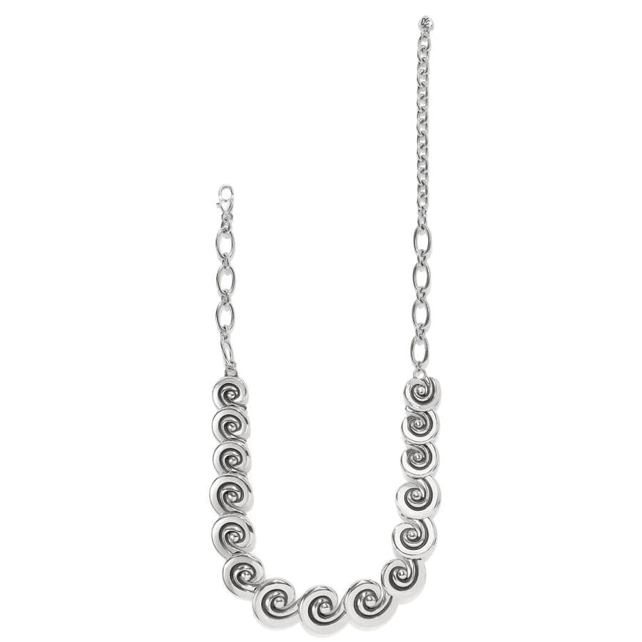 Contempo Moda Swirl Necklace silver 3