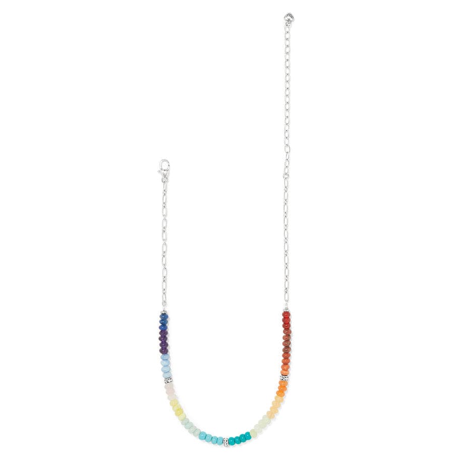 Contempo Ombre Necklace silver-multi 2