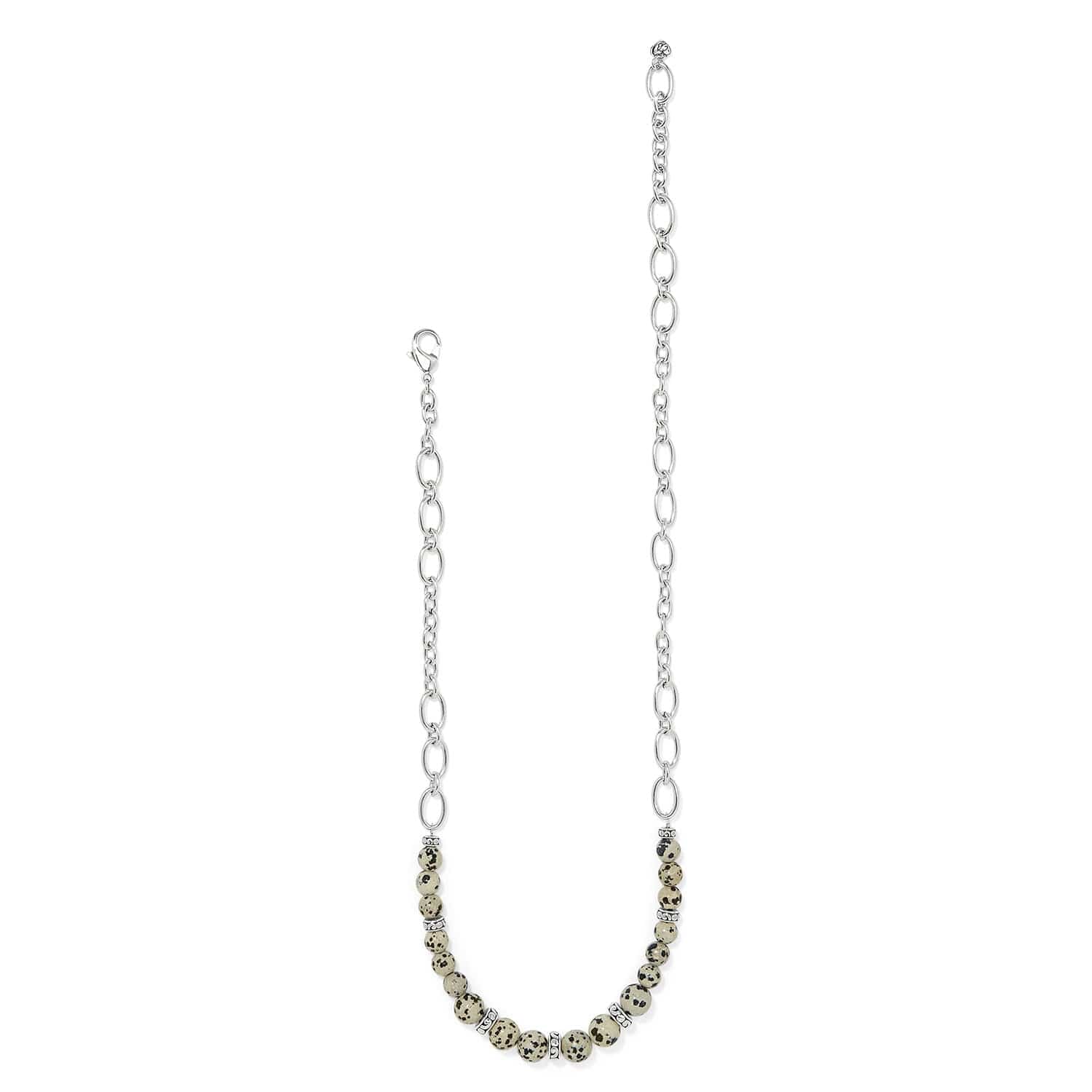 Contempo Zoic Necklace silver-cream 2