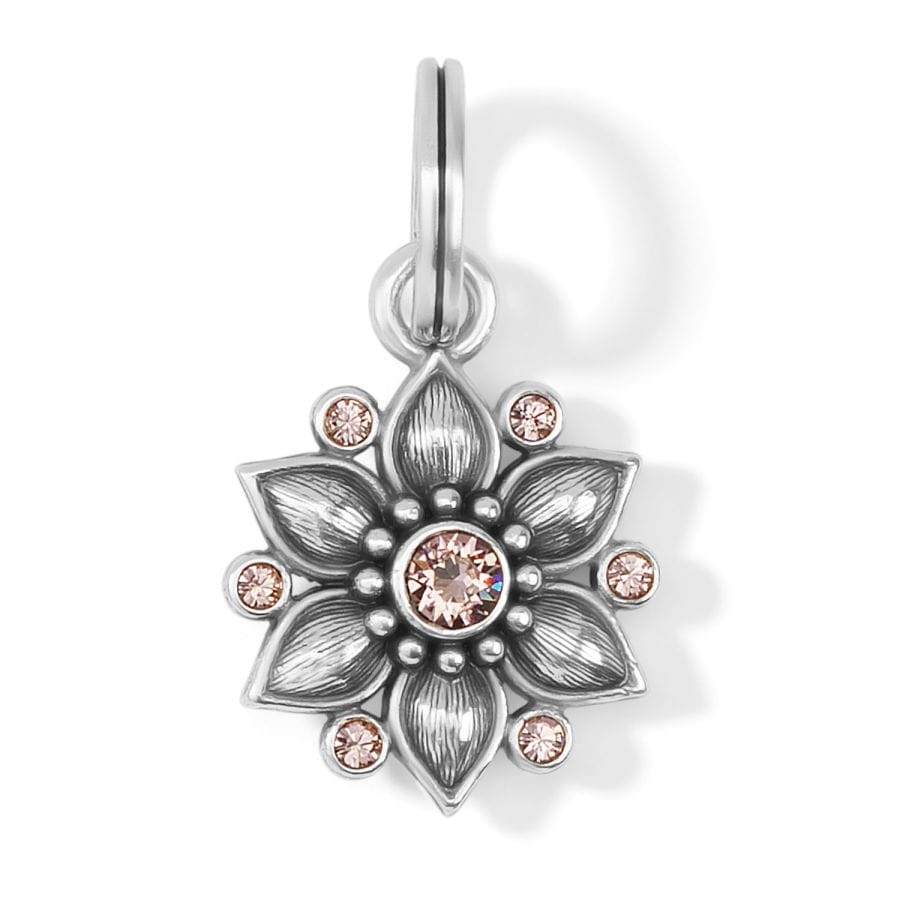 Cora Flower Charm silver 2