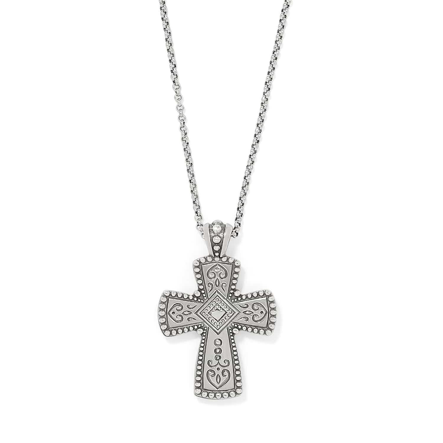 Covenant Cross Necklace silver-gold 2