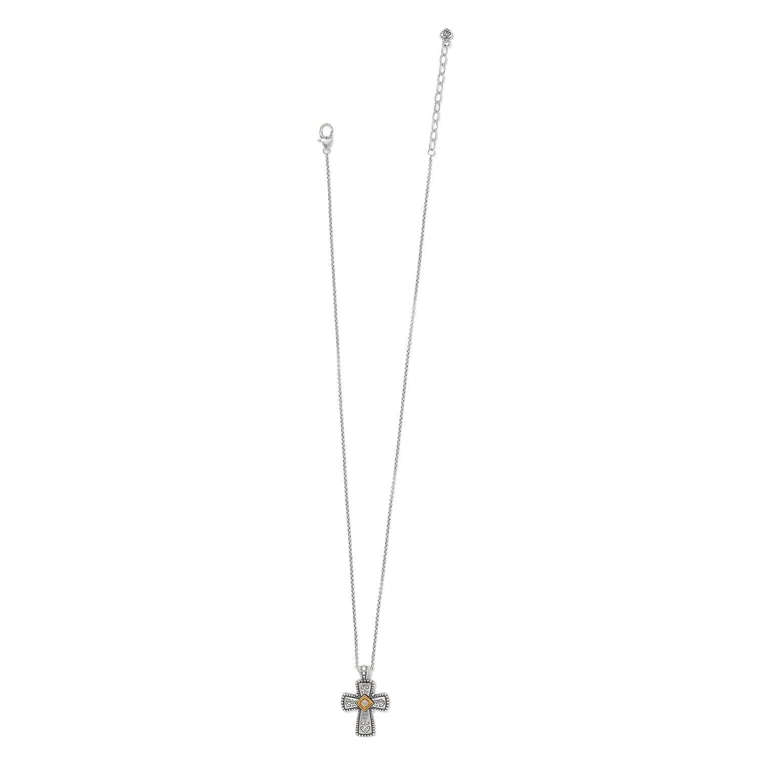 Covenant Cross Necklace silver-gold 3