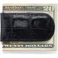 Croco Money Clip