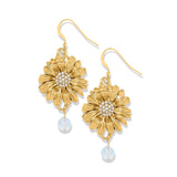 Daisy Dee Golden French Wire Earrings