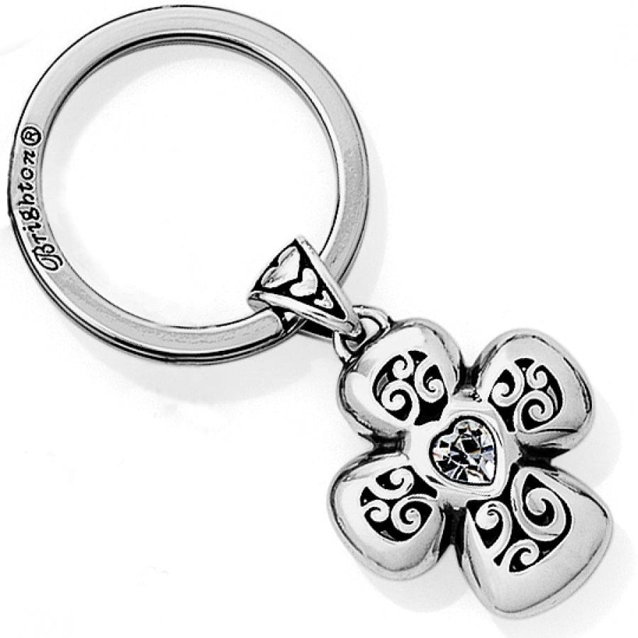 Divinity Cross Key Fob silver 1