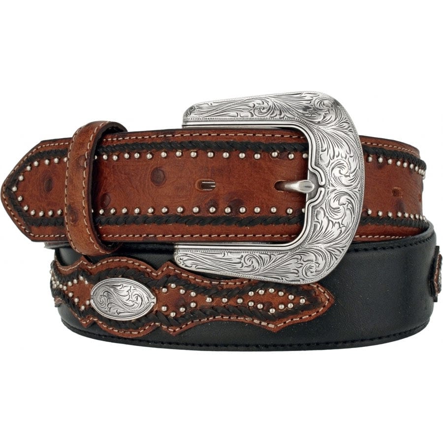 Durango Belt black-brown-ostrich 2