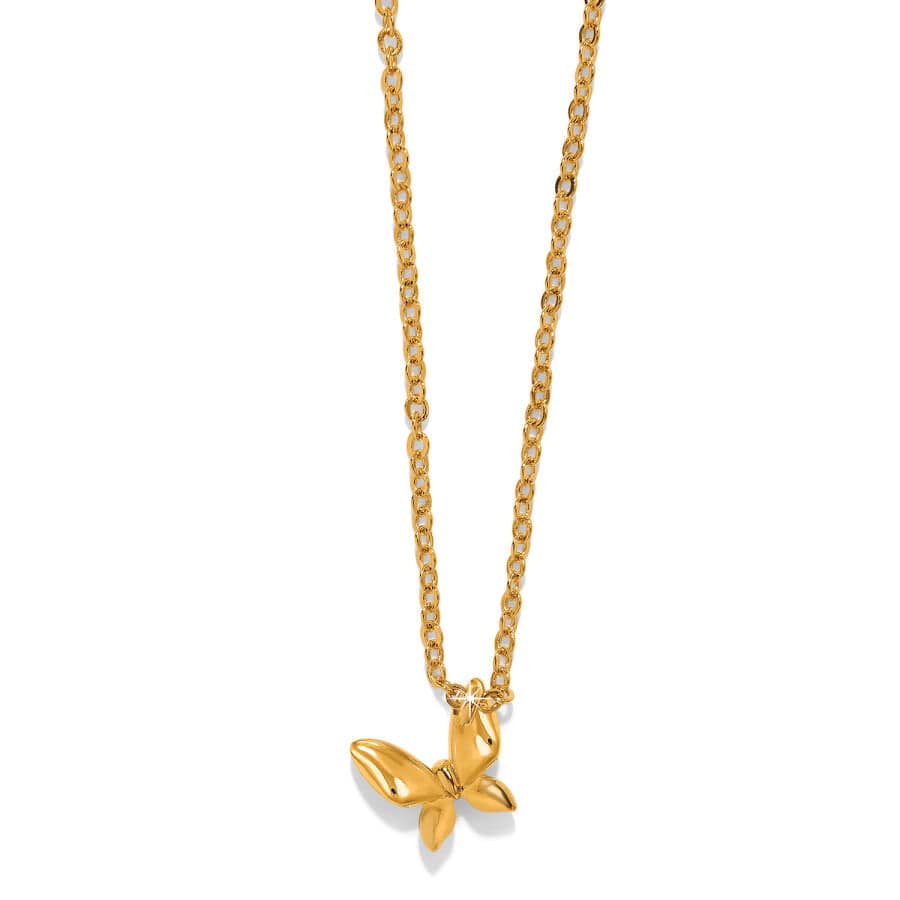 Enchanting Butterfly Necklace gold 2