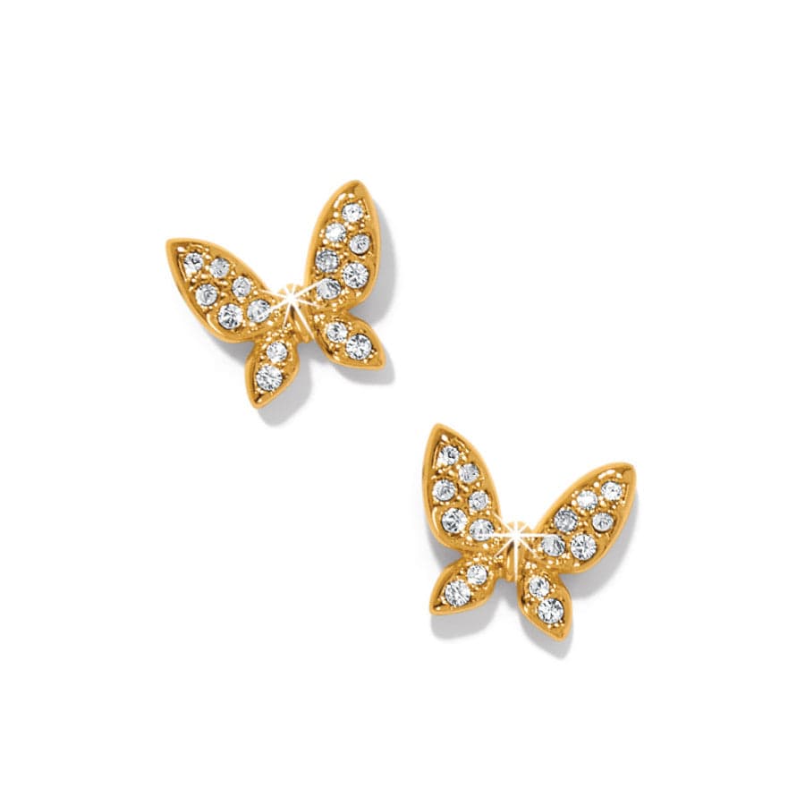 Enchanting Butterfly Post Earrings gold 2