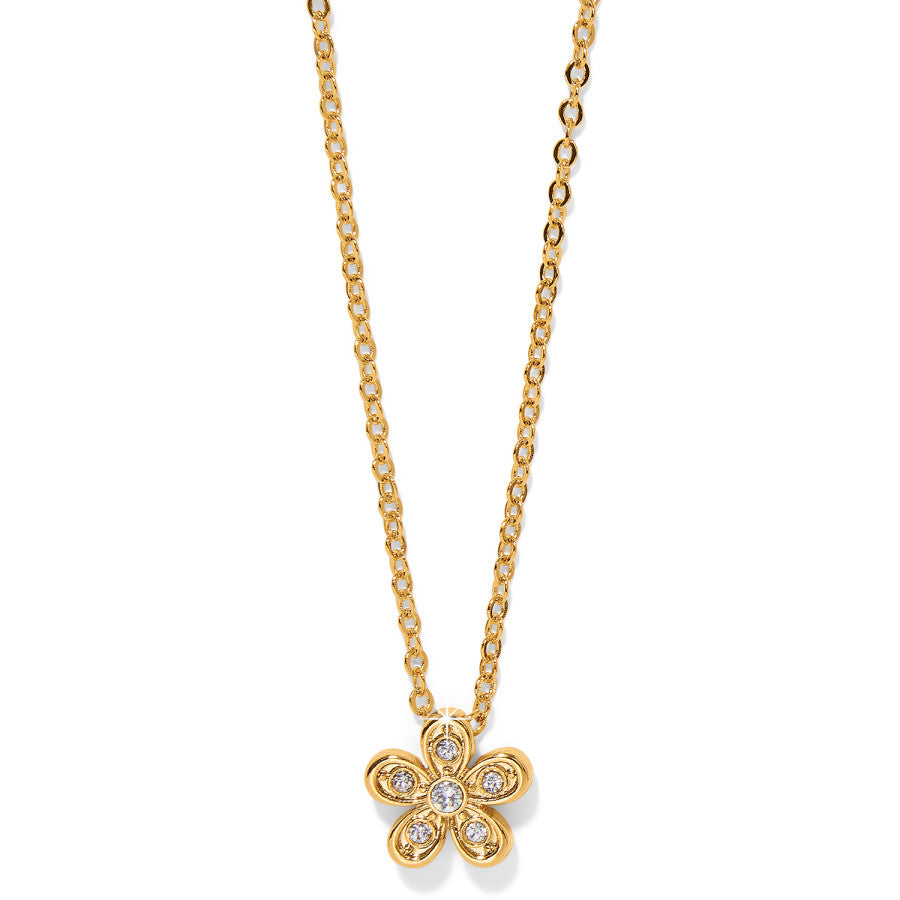 Enchanting Flower Necklace gold 4