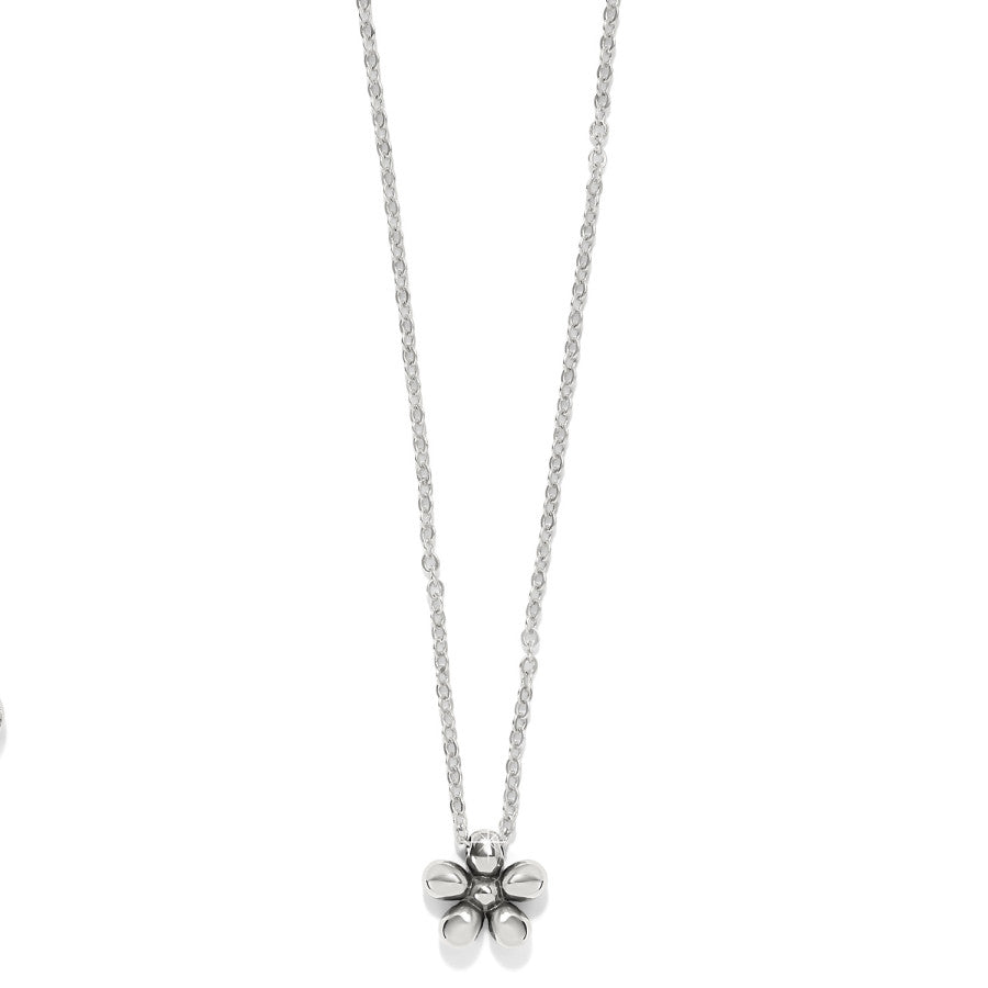 Enchanting Flower Necklace silver 2