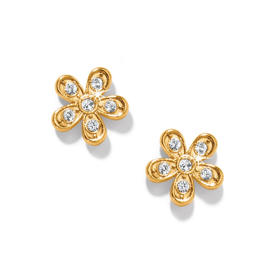 Enchanting Flower Post Earrings gold 5