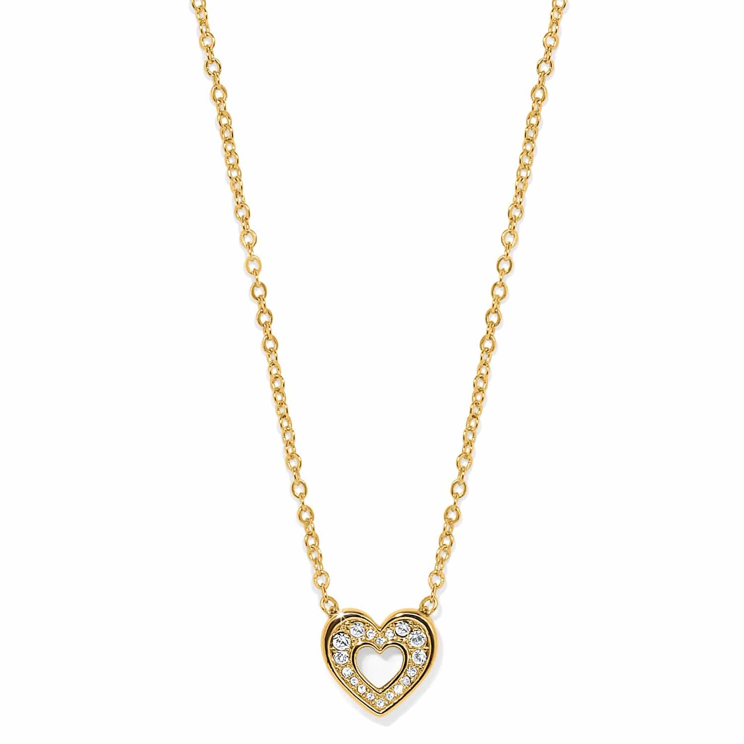 Enchanting Heart Necklace gold 2