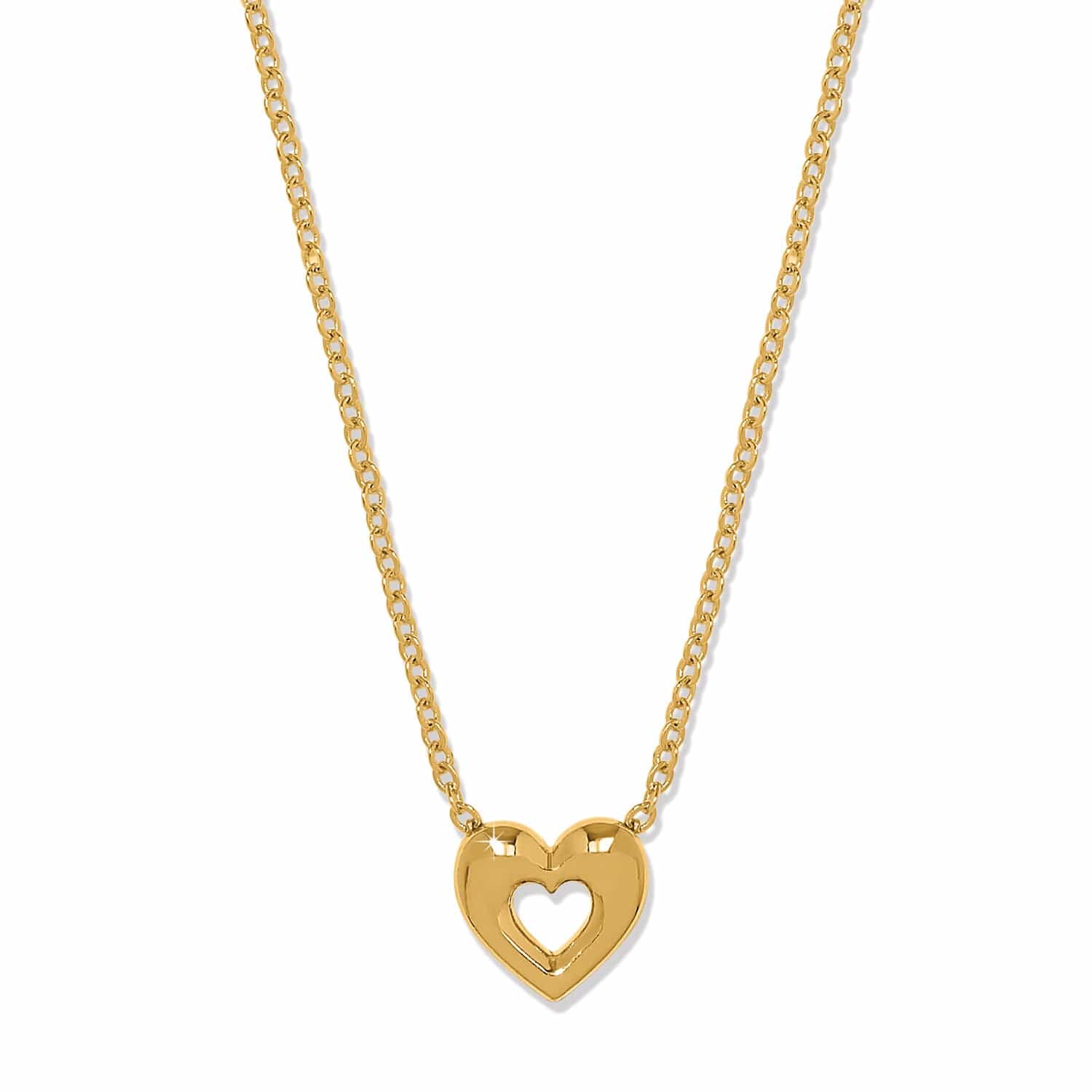 Enchanting Heart Necklace gold 3