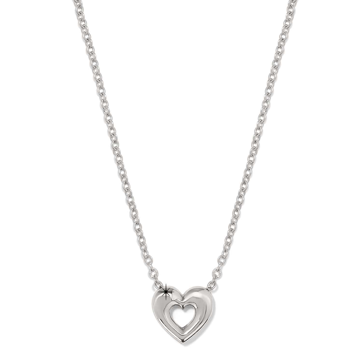 Enchanting Heart Necklace silver 7