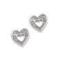 Enchanting Heart Post Earrings