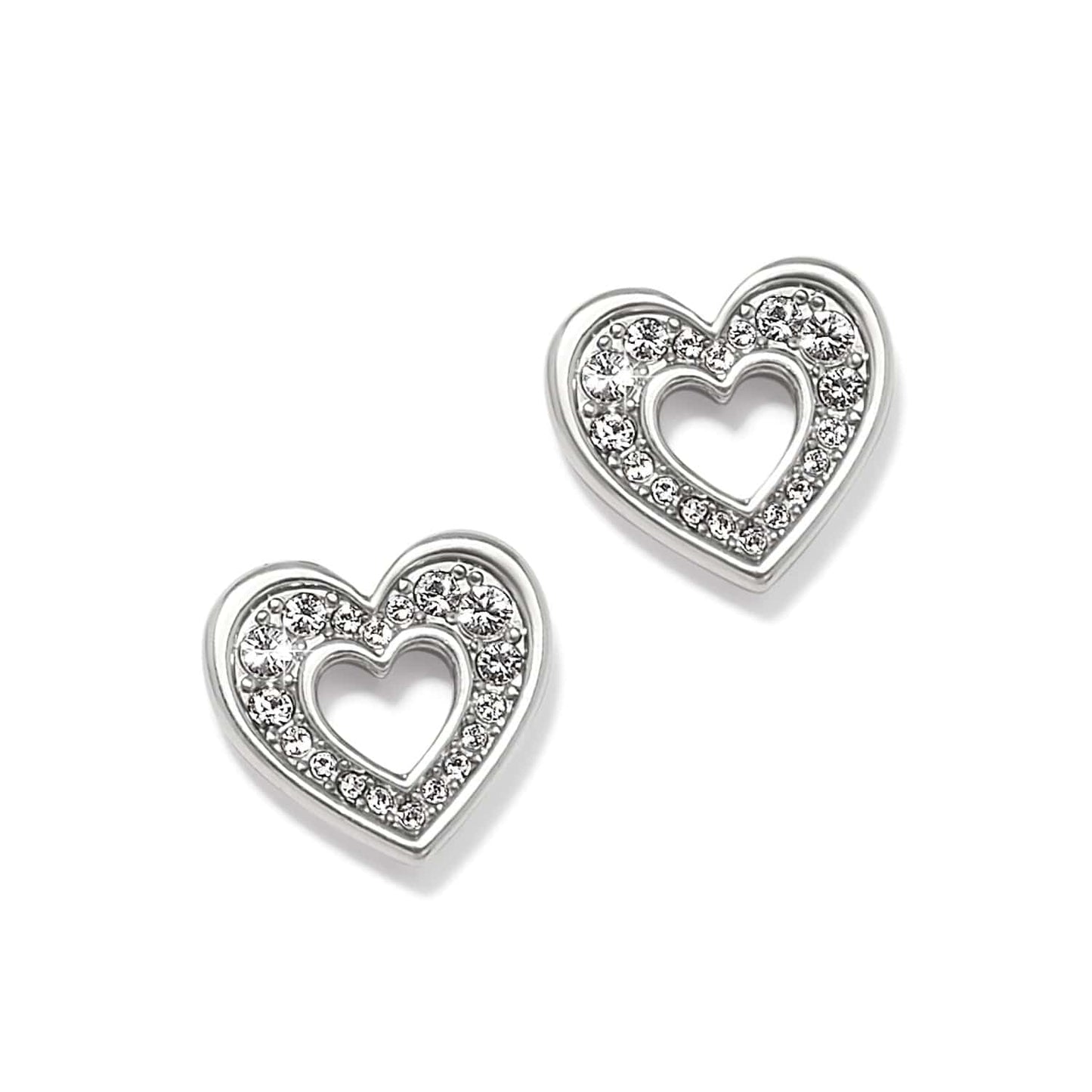 Enchanting Heart Post Earrings