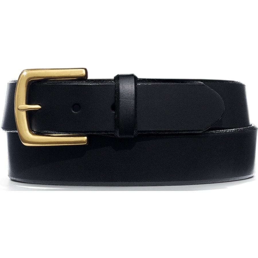 English Bevel Latigo Belt black 1