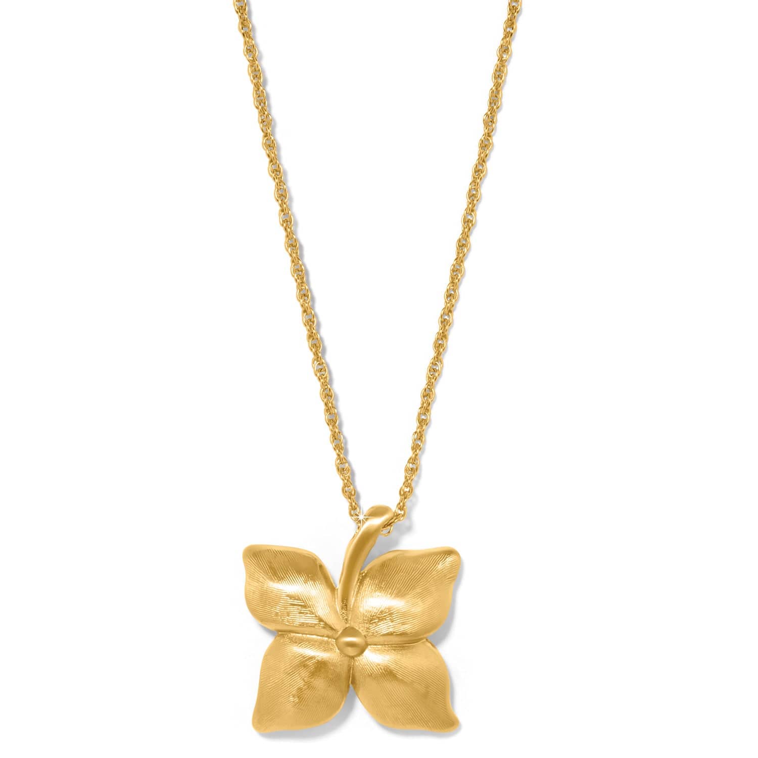 Everbloom Flower Necklace gold 2