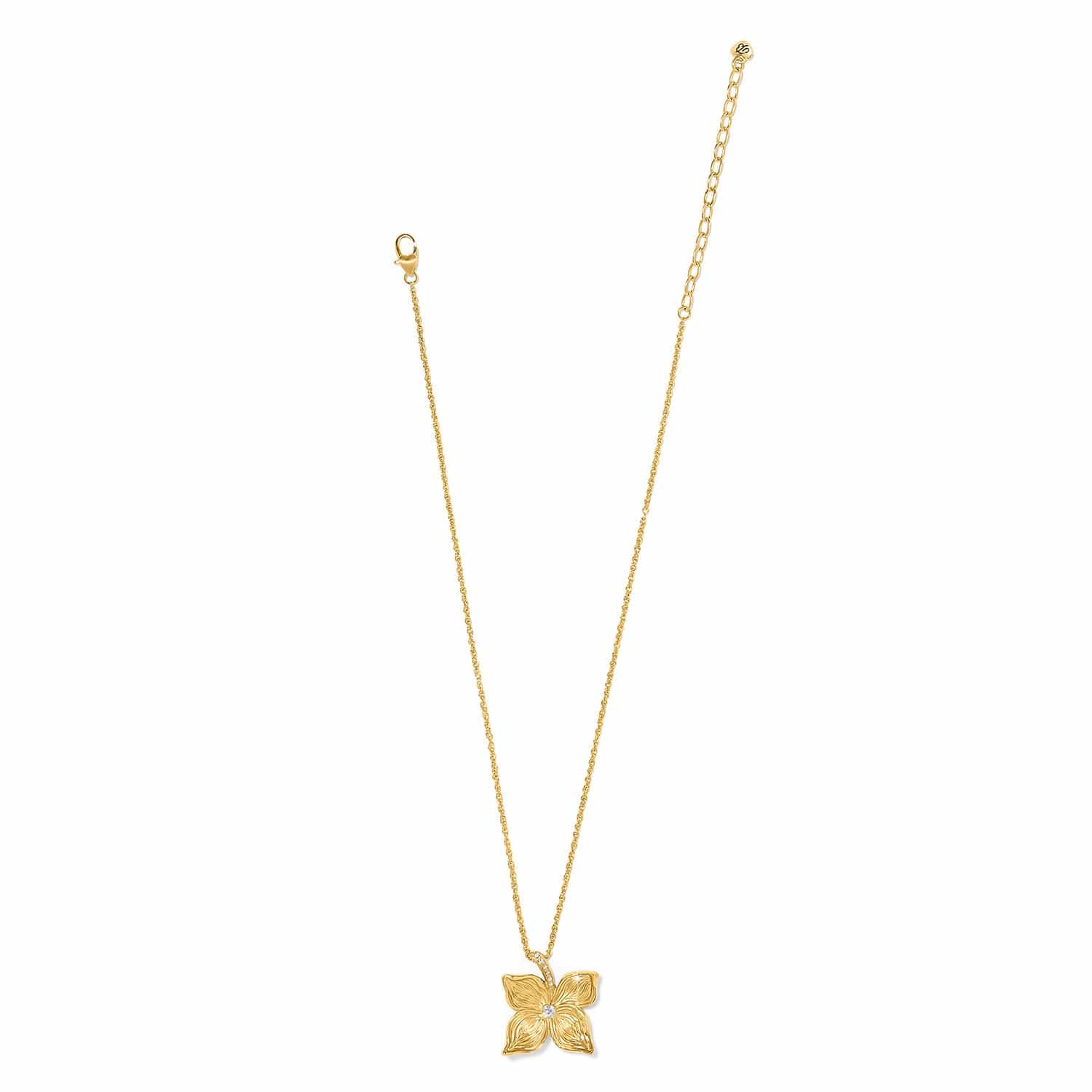 Everbloom Flower Necklace gold 3